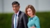 Премʼєр-міністр Великої Британії Ріші Сунак (л) і президентка Молдови Мая Санду, 1 червня 2023 року