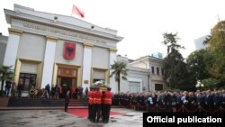 Funerali para Kuvendit të Shqipërisë