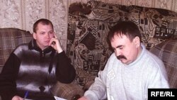 Тәлгать Әхмәдишин (уңда) Дамир Шәйхетдинов