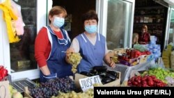 La piața în Cahul, 4 octombrie 2020.