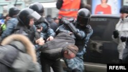 «Razı Olmayanların Yürüşü», Moskva, 24 noyabr 2007