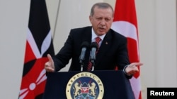 Turkish President Recep Tayyip Erdogan (file photo)