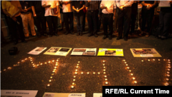 Акция памяти пассажиров рейса MH17