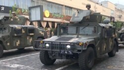 Ukrainian Military Rehearses For Upcoming 30th Anniversary Independence Day Parade