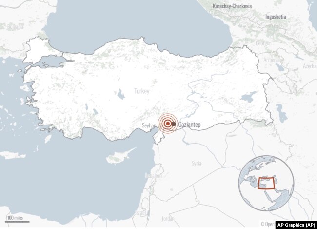 Cutremurul a fost localizat la granița dintre Turcia și Siria. Așa-zis-ul expert a indicat o zonă vastă și o marjă de timp generoasă.