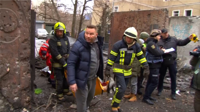 Rachetele au lovit duminică centrul orașului Harkov, Ucraina