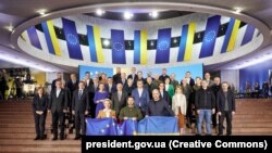 Саміт Украіна — ЭЗ прайшоў у Кіеве 3 лютага 2023 году. Ілюстрацыйнае фота
