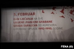 5. februara - Dan sjećanja na sve ubijene građane Sarajeva u periodu opsad 1992.-1995.