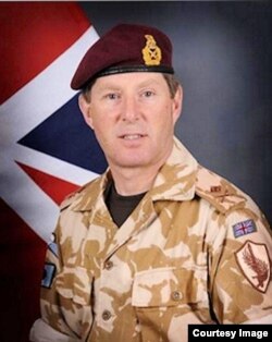 Retired British Major-General Clive "Chip" Chapman (file photo)