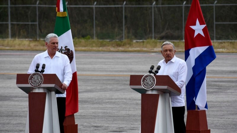 Kubanski predsednik u poseti Meksiku