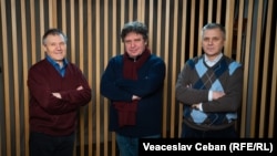 Jurnalistul Europei Libere Alexandru Canțîr și analiștii Igor Boțan și Nicolae Negru