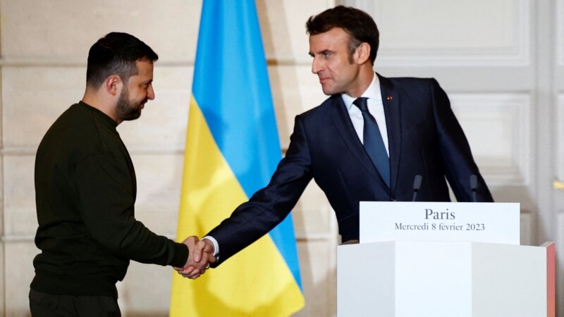 Ֆրանսիայի և Ուկրաինայի նախագահների միջև հեռախոսազրույց է կայացել