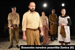Scena iz predstave režisera Zlatka Pakovića, Zenica, 3. februar 2022.