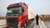 Вірменська вантажівка з допомогою прямує до Туреччини, 11 лютого 2023 року