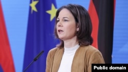 Германската министерка за надворешни работи Аналена Бербок.