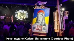 Робота Юлії Лапшиної на конкурсі Art Battle Manchester