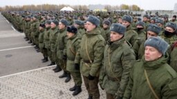 "Казан Экспо" үзәгендә мобилизацияләнүчеләр, 23 октябрь 2022