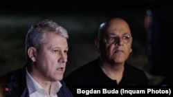 Ministerul de interne Cătălin Predoiu și secretarul de stat Raed Arafat.