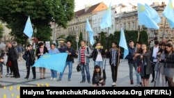 Акція «Запали вогник у своєму серці», Львів, 17 травня 2018 року