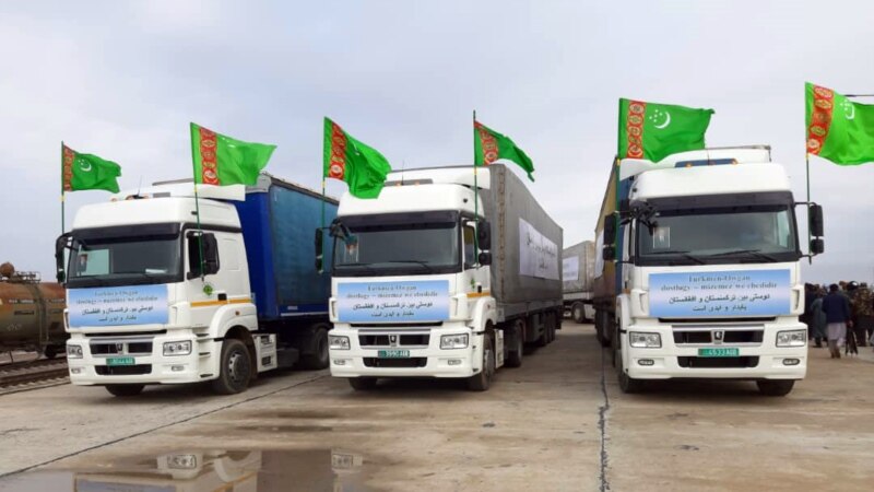 Türkmenistan Owganystana 1,200 tonnalyk kömek iberdi