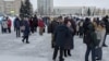 Митинг против системы QR-кодов в Архангельске 12 декабря