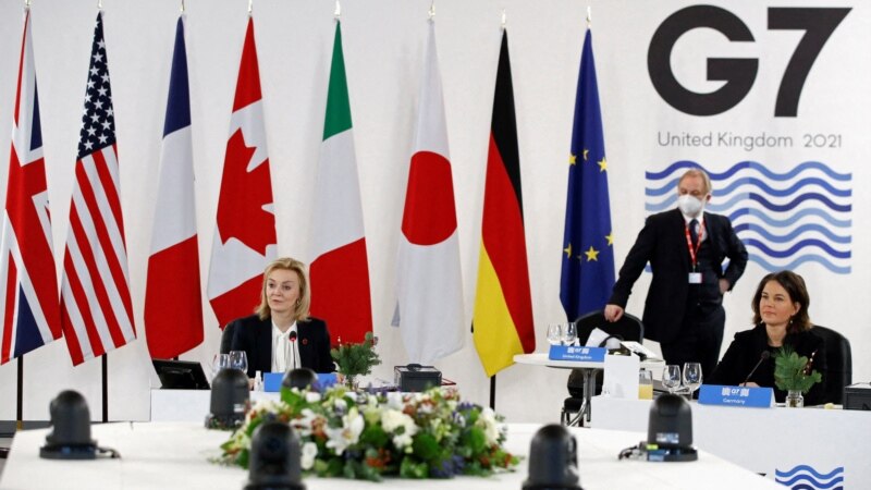 Г7 - Ако Русија ја нападне Украина ќе има огромни и непосредни последици 