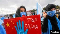 Protesti zbog represije nad Ujgurima u Sinđijangu 