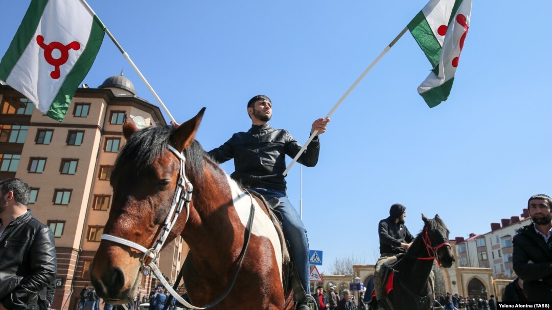 The charges against them stemmed from an authorized demonstration in March 2019 held in Ingushetia's capital, Magas.