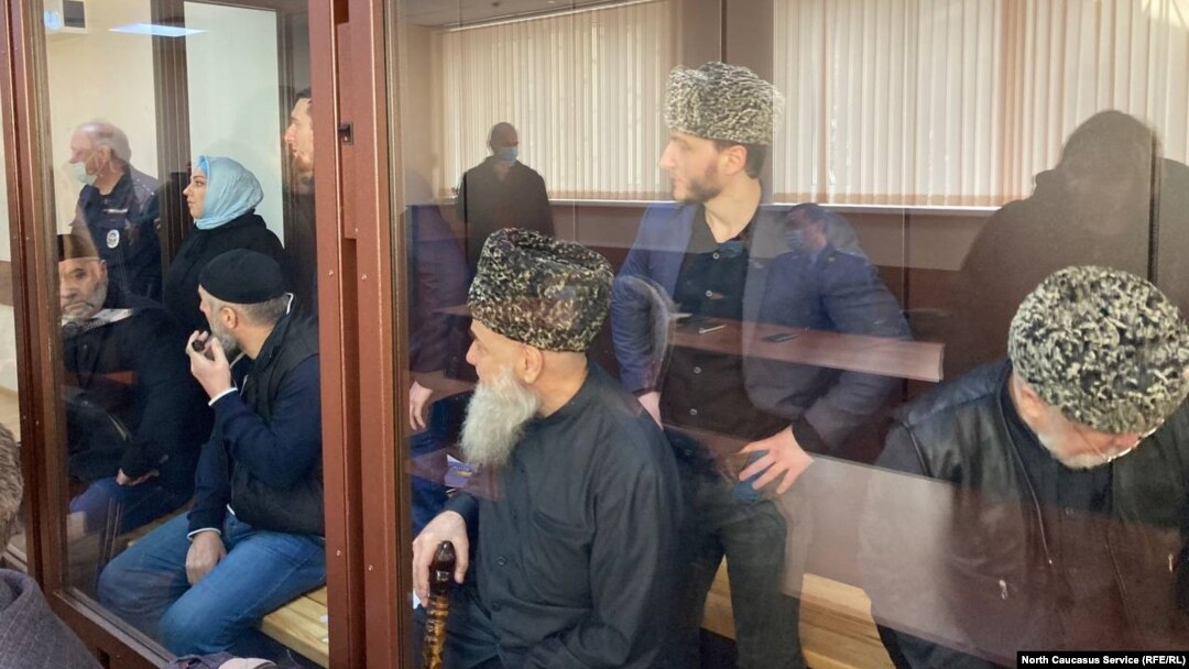 Осужденные по «ингушскому делу». Архивное фото