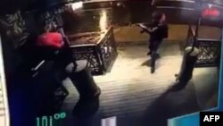 Снимка од нападот во ноќниот клуб Реина во Истанбул.