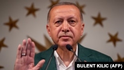 Президентът на Турция Реджеп Тайип Ердоган.