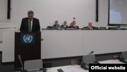 Nebojša Radmanović govori na raspravi u UN o radu međunarodnog pravosuđa