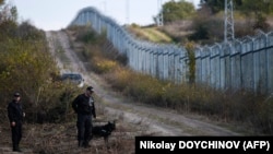 Kufiri midis Bullgarisë dhe Turqisë. Fotografi ilustruese. 