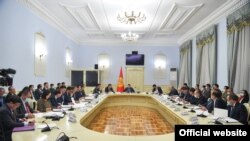 Министрлер кабинетинин кеңешмеси. 11-декабрь, 2021. Бишкек