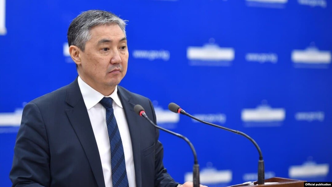 Кыргызстандын каржы министри Алмаз Бакетаев. Архивдик сүрөт.