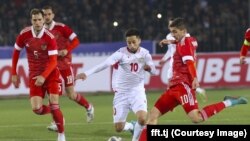 Товарищеский матч между национальными сборными Таджикистана и России, Душанбе, 17 ноября 2022 года
