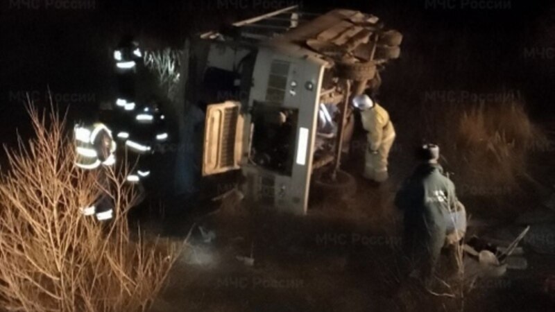 В Нижегородской области в аварии с автобусом пострадали 11 человек