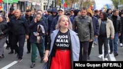 Protestul Partidului Șor, Chișinău, 23 octombrie 2022