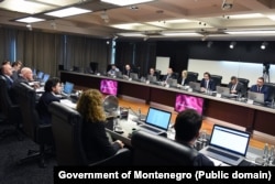 Seanca e Qeverisë së Malit të Zi, Podgoricë, nëntor 2022.