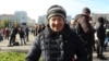Valentyna Moroz, 67, cried tears of joy on Kherson's Freedom Square on November 14, as she celebrated the city's liberation alongside other residents who gathered in the sunshine. "I was afraid to leave my house, and now I am standing here surrounded by friends," she said.