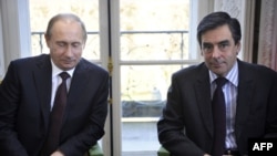 Владимир Путин и Франсуа Фийон