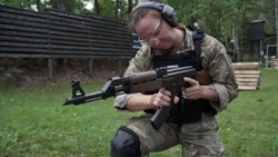 Belarusian Women Train As Soldiers In Poland, Amid Plan To 'Liberate' Their Country