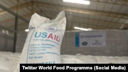 Cereale din Ucraina, cumpărate de agenția americană USAID pentru Etiopia, septembrie 2022 (foto: Programul ONU pentru Alimentație).