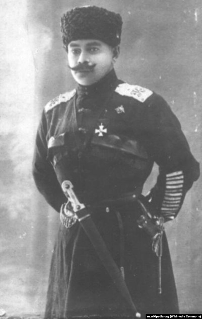 Генерал Микола Бабієв (1887-1920), командир кубанської козачої дивізії