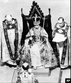 Încoronarea Reginei Elisabeta a II-a, Londra, 2 iunie 1953.