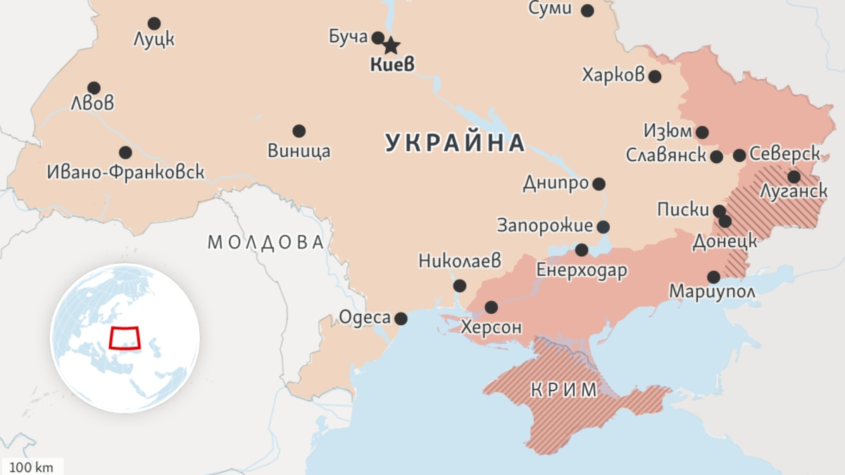 Кой какво контролира в Украйна