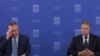 Președintele Klaus Iohannis și ministrul de Interne sunt considerați vinovați pentru eșecul aderării României la spațiul Schengen de mai mulți lideri politici. Imagine de arhivă cu premierul Ciucă și președintele Iohannis. 
