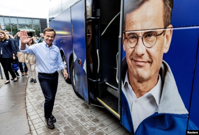 Lideri i Partisë së Moderuar, Ulf Kristersson.