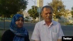 پدر و مادر بهنام موسیوند، کنشگر مدنی زندانی