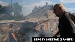 Ілюстраційне фото: наслідки обстрілу Бахмута російськими військами, 8 вересня 2022 року